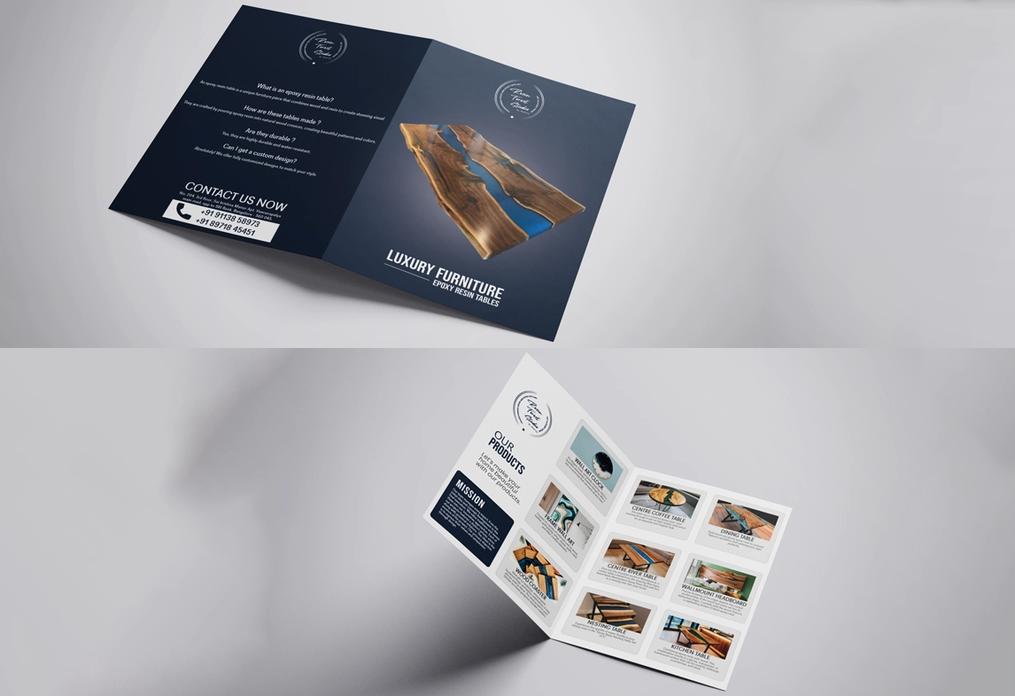 Resin Forest Broucher